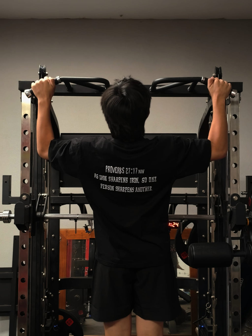 Iron Sharpens Iron - Black