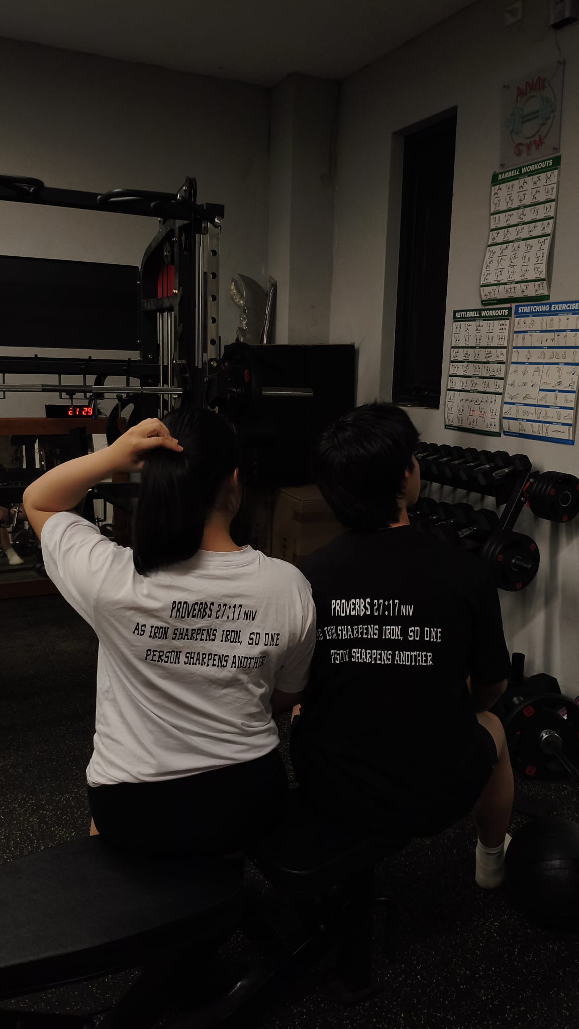 Iron Sharpens Iron - Black