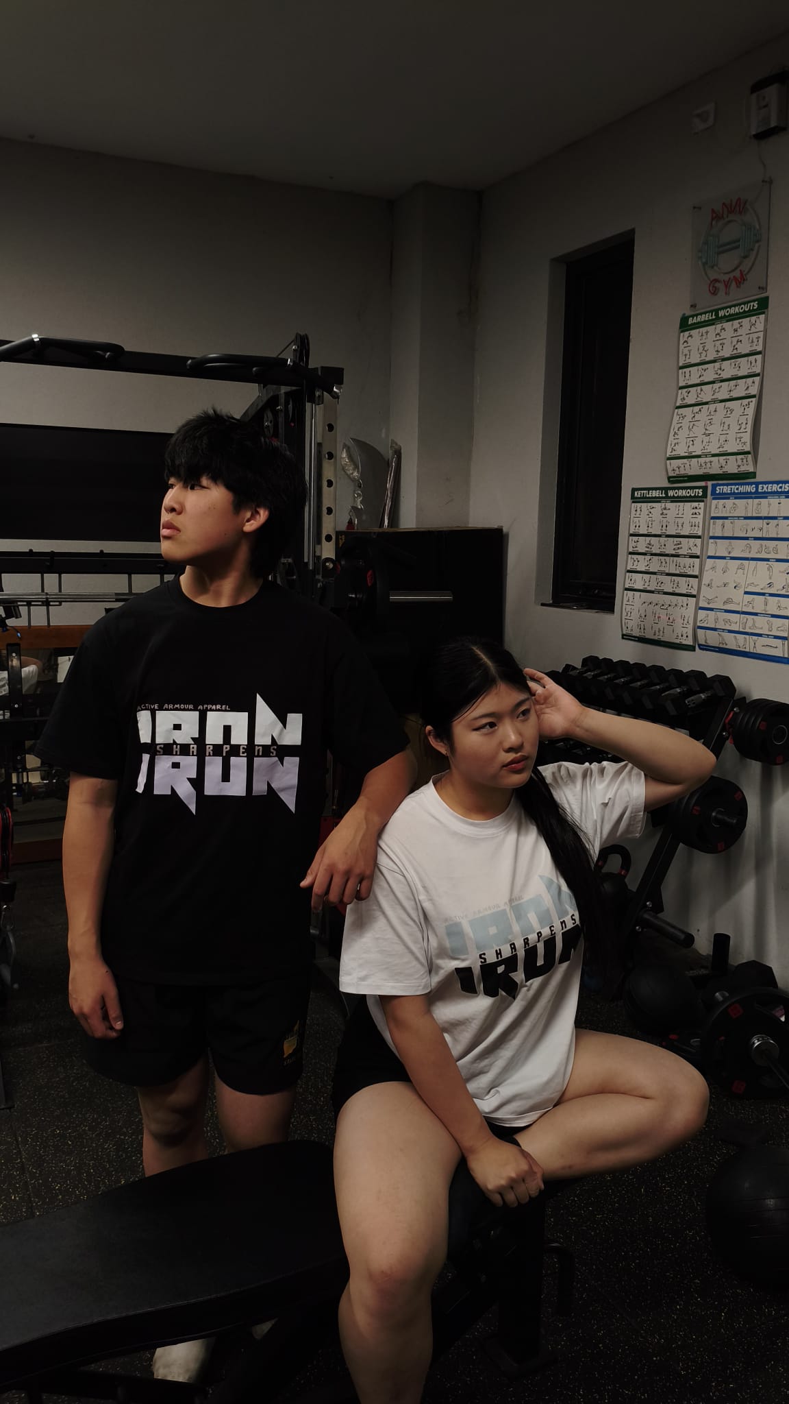 Iron Sharpens Iron - Black