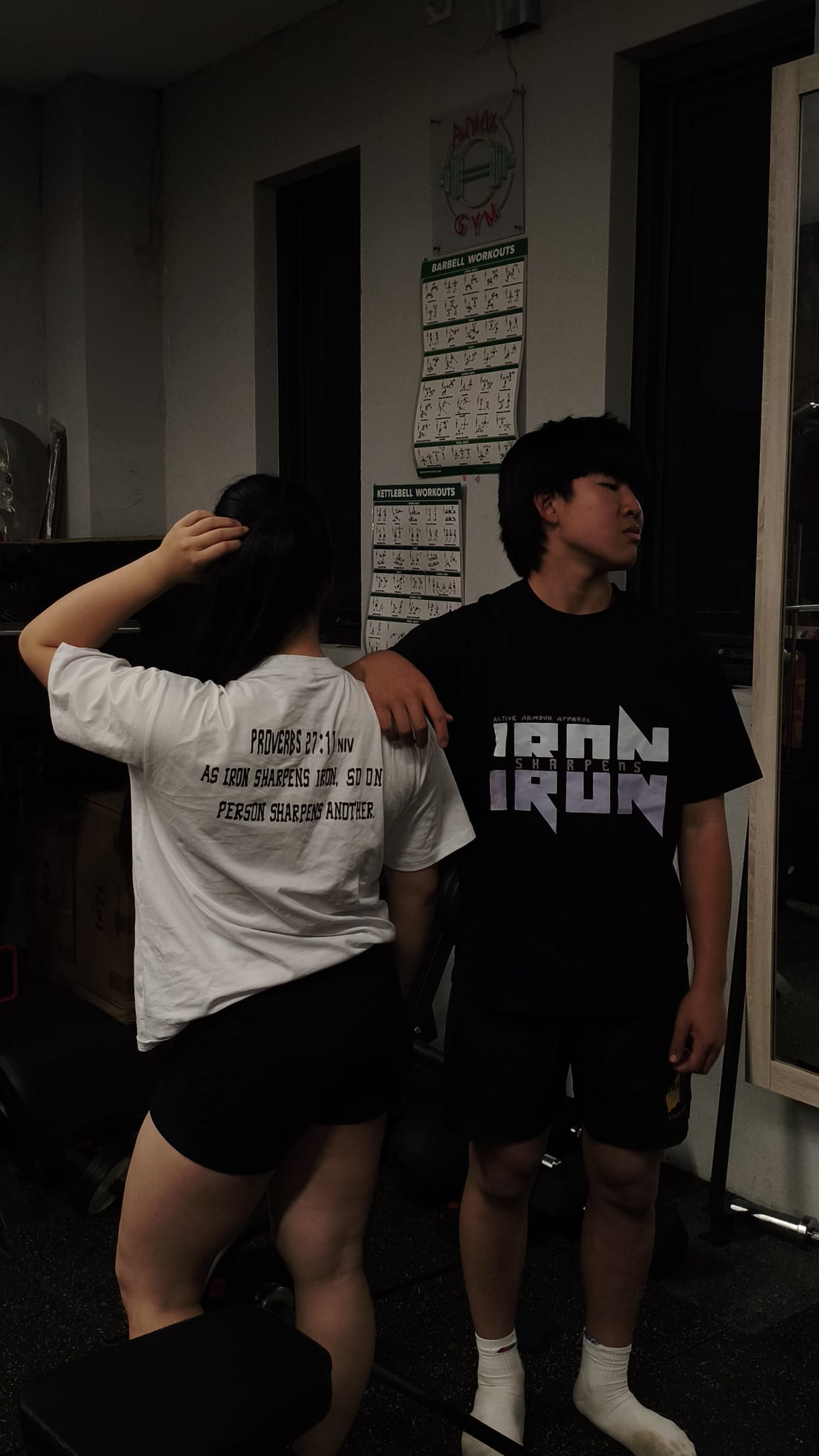 Iron Sharpens Iron - Black