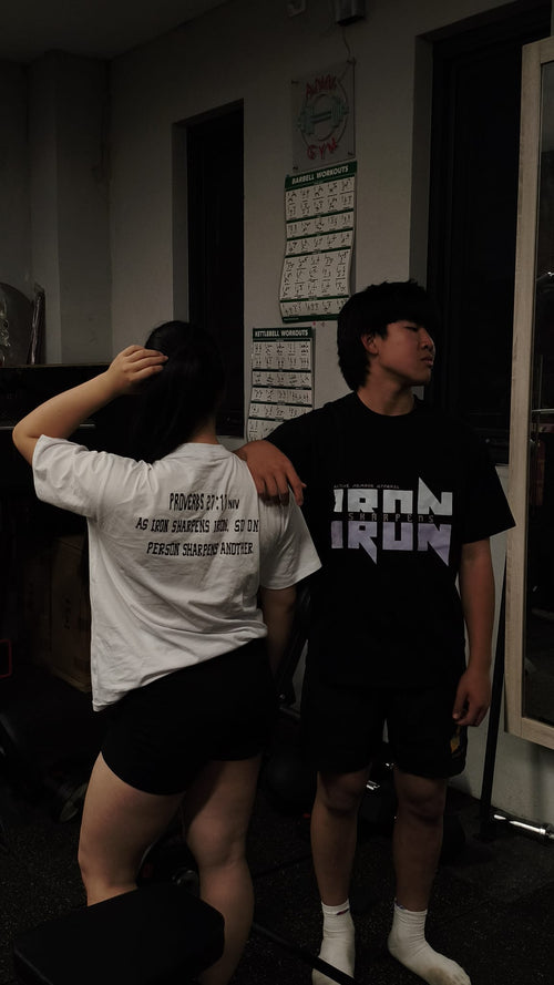 Iron Sharpens Iron - Black